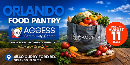 Food Pantry at Access Community Center Orlando