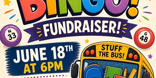 BINGO Night- Stuff the Bus