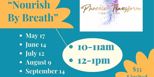 "Nourish By Breath:" Self Care Sunday Anxiety Series