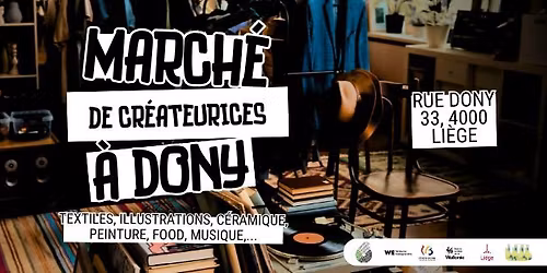 March\u00e9 de cr\u00e9ateurices \u00e0 Dony