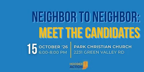 Neighbor to Neighbor: Meet the Candidates