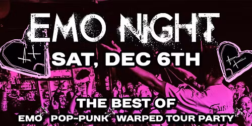 EMO NIGHT ft. Flicker\/\/Fade Live Band Emo Night