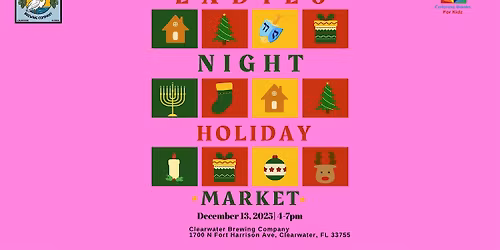 Holiday Market: Ladies Night Out at Clearwater Brewing Company