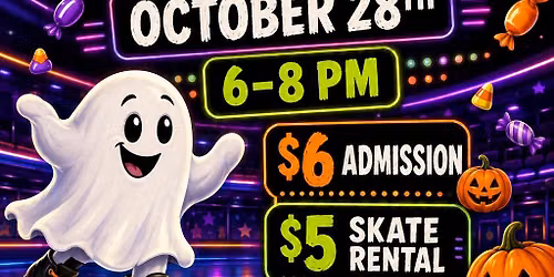 Family Halloween skate 