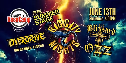 Tribute to Arena Rock - Big City Nights, Overdrive Chicago and Blizzard of Ozz