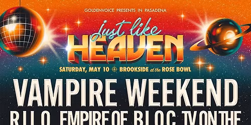 2026 Just Like Heaven Festival at Brookside Golf Club