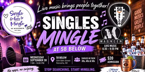 Single & here to Mingle Dating Event & Live Music