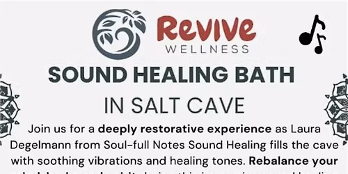 Sound Healing Bath in Salt Cave