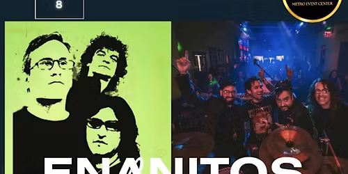 Tributo a ENANITOS VERDES EN VIVO por MARCIANOS en El Fuego nightclub
