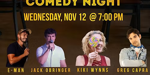 Brewed for Laughs \u2014 Comedy Night by Kiki Wynns at Beer Box Cary