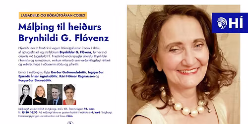 M\u00e1l\u00feing til hei\u00f0urs Brynhildi G. Fl\u00f3venz