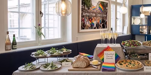 Pride festmiddag p\u00e5 K\u00d8N Caf\u00e9 med LGBTQ+ Spiser Sammen