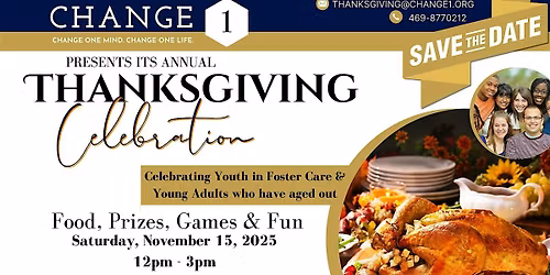 Change 1 Thanksgiving Celebration 2025 \u2013 Austin