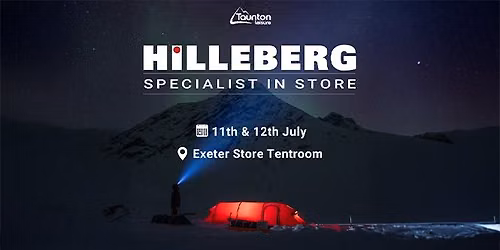 Hilleberg Tent Specialist Event, Exeter