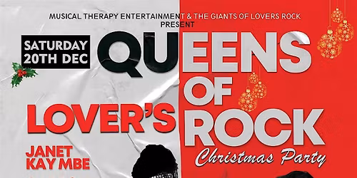 Queens of Lovers Rock Christmas Party