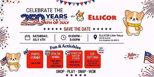 Enjoy the July 4th with Ellicor-Little Tokyo