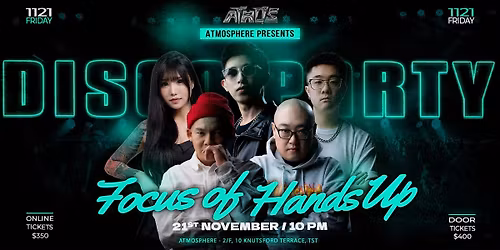"Focus Of HandsUp" Disco Party @ Atmosphere