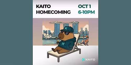 Kaito Homecoming at TOKEN2049