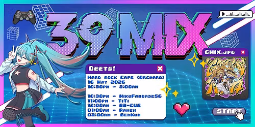 39 MIX - Vocaloid themed party