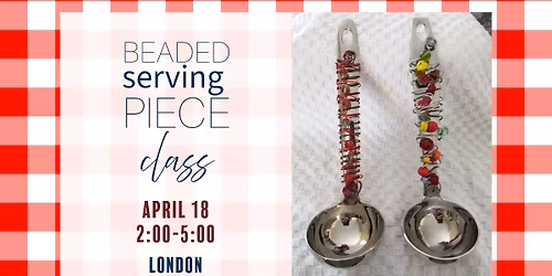 Beaded Serving Piece - LONDON