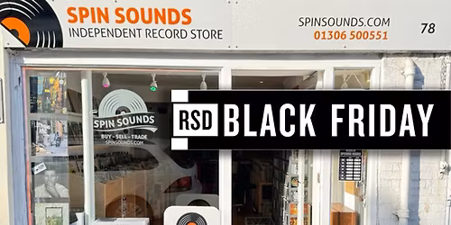Record Store Day Black Friday 2025 at Spin Sounds