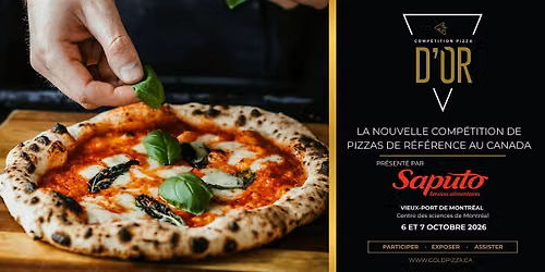 Comp\u00e9tition Pizza d\u2019Or pr\u00e9sent\u00e9e par Saputo Services alimentaires