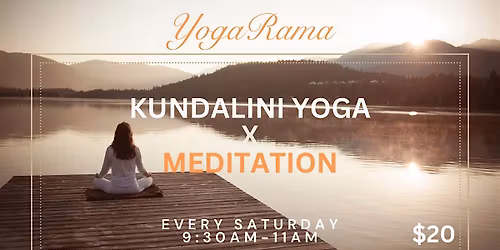 KUNDALINI YOGA X MEDITATION SATURDAYS