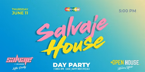 Salvaje House  Day Party