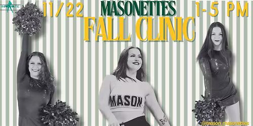 Masonettes Fall Dance Clinic