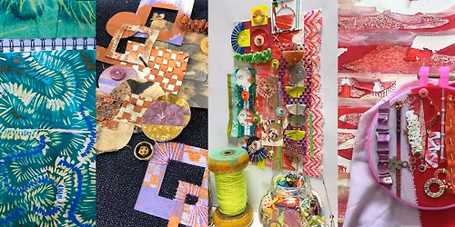 Sketchbook to Stitch (Textiles & Mixed Media Day) with Jessica Grady