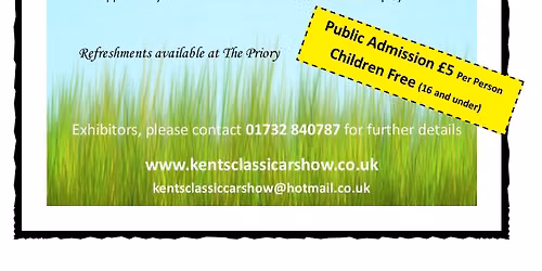 Kent's Classic Car Show 2026