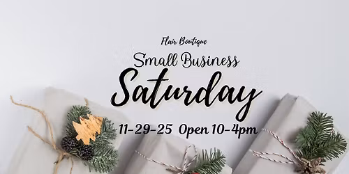Small Business Saturday
