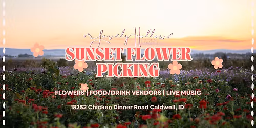 Sunset Flower Picking