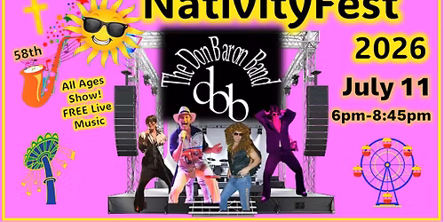 The Don Baron Band at NativityFest 2026