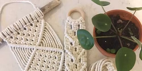 Macrame - Beginners Plant Hanger\/ Wall Hanging Workshop