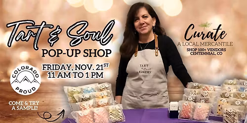 Tart & Soul Bakery is BACK! Your Favorite Tart Pop Up Shop!