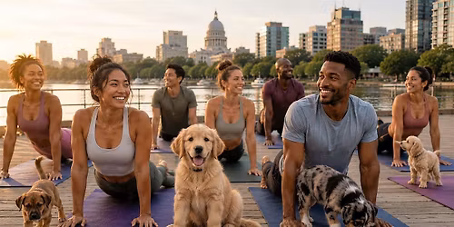 Puppies on the Promenade
