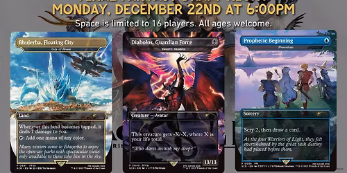 Bi-Monthly MTG Draft: Final Fantasy