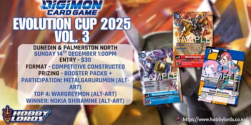 Digimon - Evolution Cup 2025 Vol. 3!