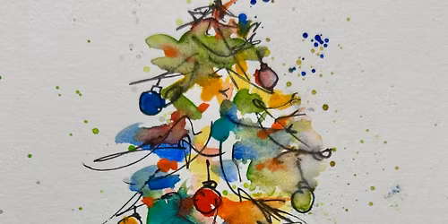 Holiday Watercoloring Workshop