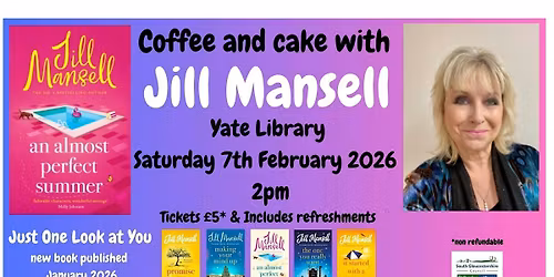 An afternoon with Jill Mansell | Yate Library