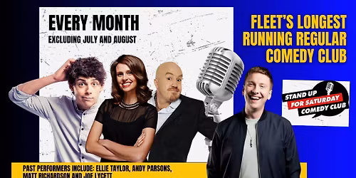 Stand Up for Saturday Comedy Club