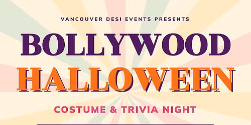 Bollywood Halloween Night (Costume Showcase)