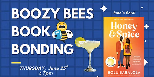 Boozy Bees Book Club for June!
