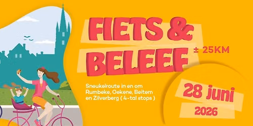 De gezelligste sneukel- en familiefietstocht van Rumbeke