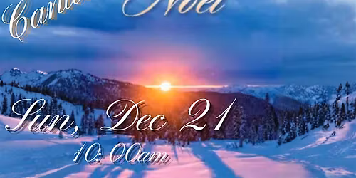 Celebrate Christmas with Us | Hope Has Dawned, Noel