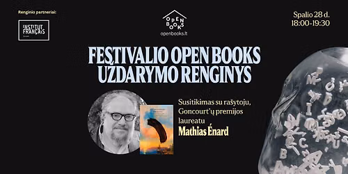 Festivalio OPEN BOOKS u\u017edarymo renginys