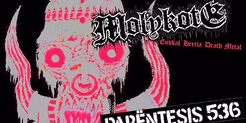 MOLYKOTE + PAR\u00cbNTESIS 536 + H\u00dc\u00d8 @ RED CAT BAR, BORDEAUX