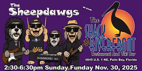 THE SHACK \/ SHEEPDAWGS - SUNDAY FUNDAY NOV 30, 2025
