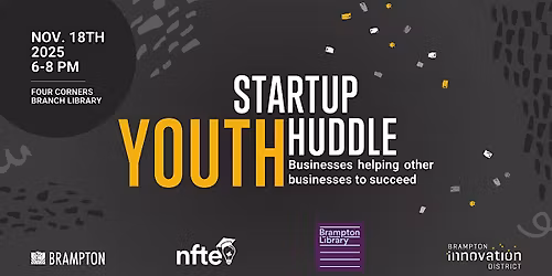 BRAMPTON STARTUP YOUTH HUDDLE